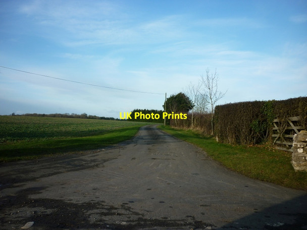 Photo 6"x4" A public footpath towards Green Meadow Farm Chedworth Laines c2011