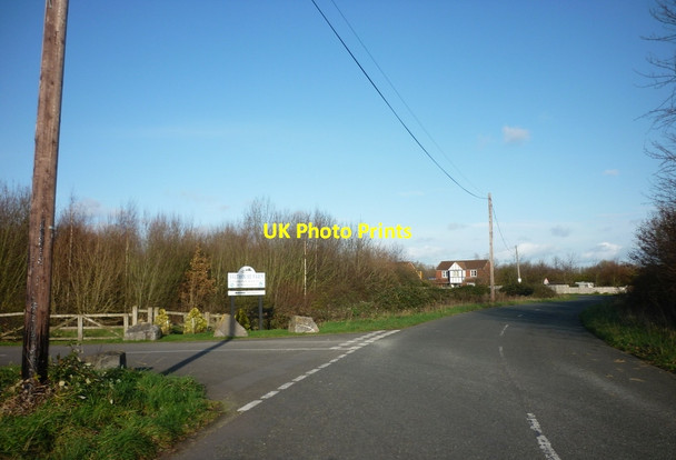 Photo 6"x4" The entrance to Salthouse Farm on Shaft Road Redwick\/ST5485 c2011