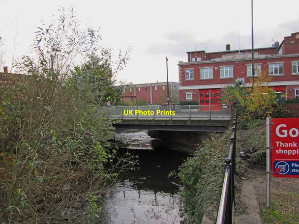Photo 6"x4" Castle Road crossing the River Stour, Kidderminster Kidderminster c2011