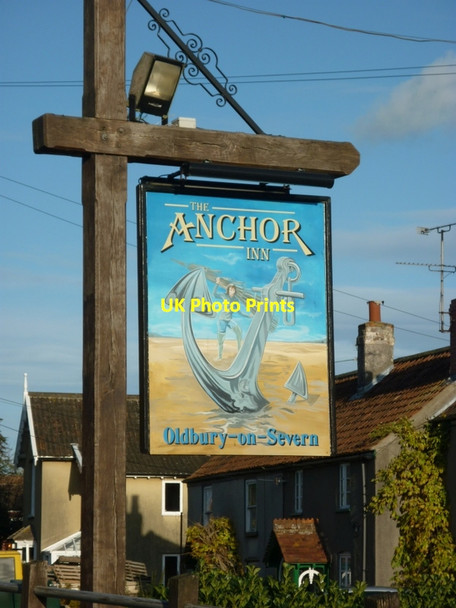 Photo 6"x4" The Anchor Inn, Oldbury on Severn Westend\/ST6092 c2011 P1