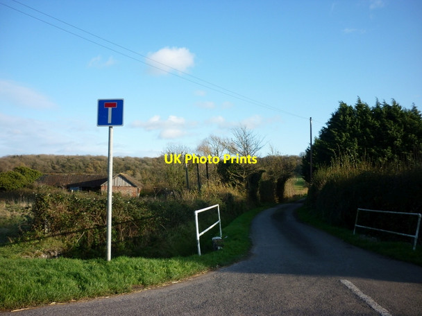 Photo 6"x4" The way to Upper Hill Farm Bevington c2011