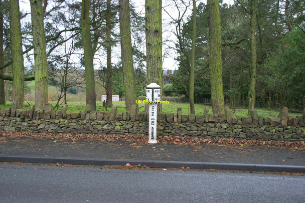 Photo 6"x4" Milepost on the A523 Leek\/SJ9856 c2011
