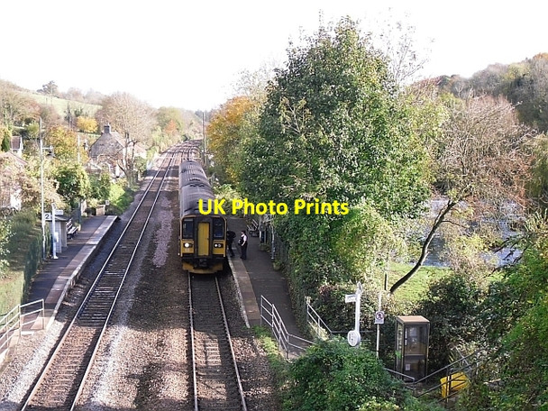 Photo 6"x4" Avoncliff Halt Bradford-On-Avon c2011