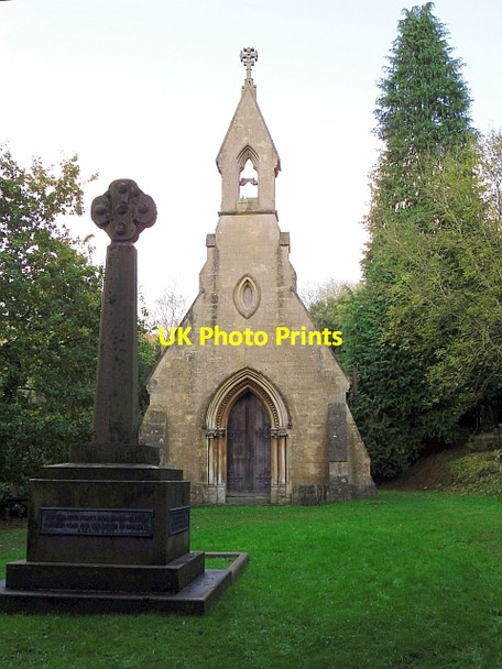 Photo 6"x4" Cemetery chapel and monument, St Mary's Churchyard Bath\/ST7464 c2011
