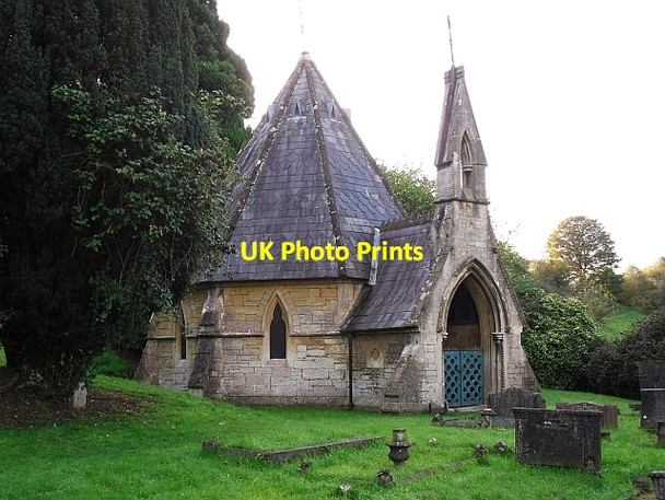 Photo 6"x4" Non-conformist burial chapel, Smallcombe Vale Cemetery Bath\/ST7464 c2011