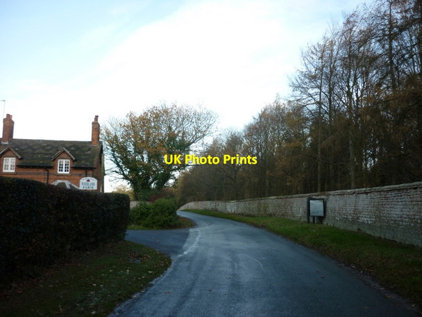 Photo 6"x4" Mill Lane at Woodlands Lodge Weston Under Lizard c2011