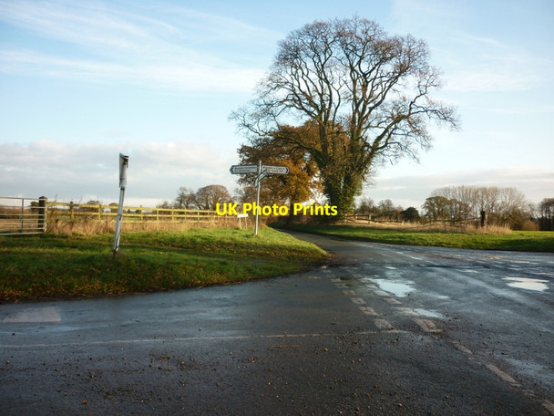 Photo 6"x4" Hatch Lane at Beighterton Lane Blymhill c2011