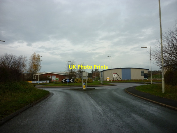 Photo 6"x4" Ash Lane joins the A525 Whitchurch\/SJ5441 c2011