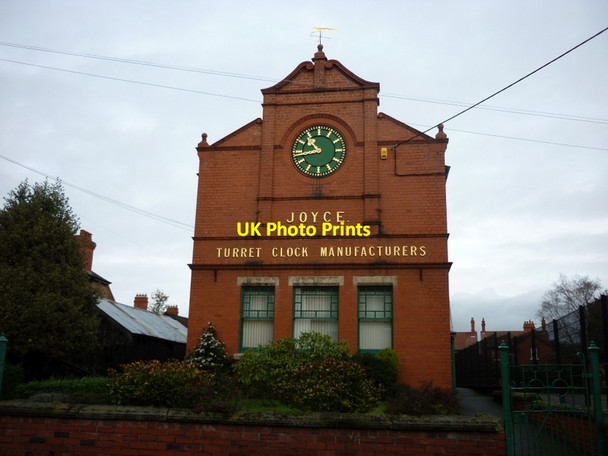 Photo 6"x4" Joyce, Turret Clock Manufacturers, Whitchurch Whitchurch\/SJ5441 c2011