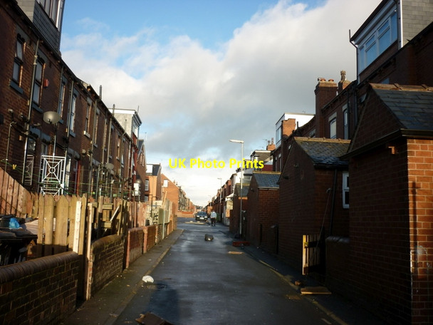 Photo 6"x4" Back Burlington Road Beeston\/SE2830 c2011
