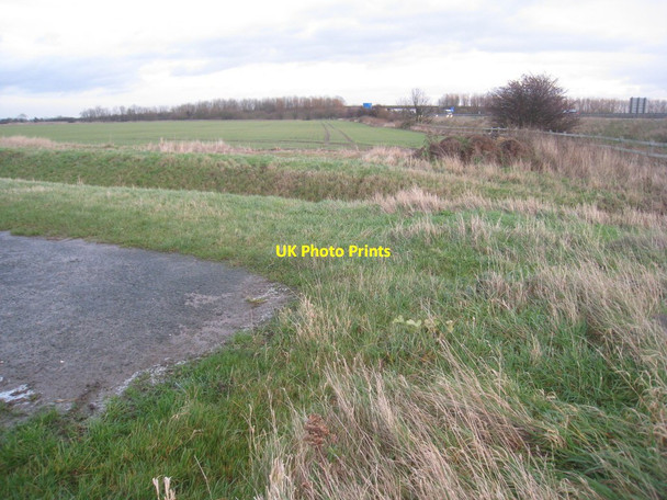 Photo 6"x4" The end of Goathead Lane East Cowick c2011