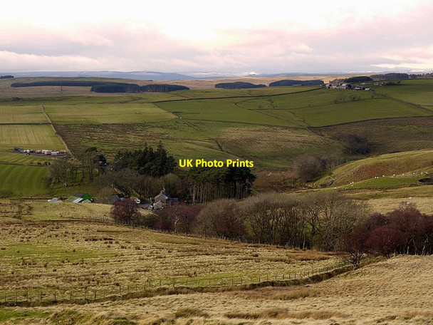 Photo 6"x4" Hudspeth from the east Elsdon\/NY9393 c2011