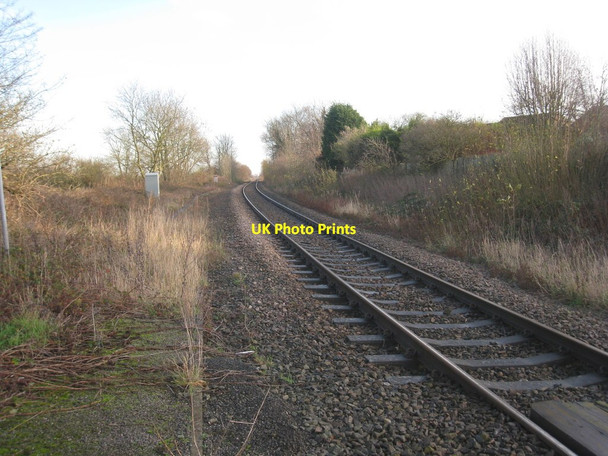 Photo 6"x4" The railway towards Goole Snaith c2011
