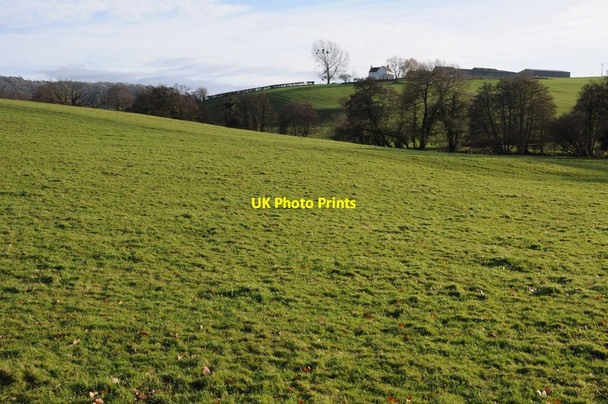 Photo 6"x4" View to Wern Llansoy c2011