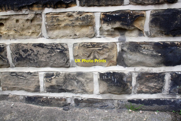Photo 6"x4" Benchmark on The Eldon Centre Barnsley\/SE3406 c2011