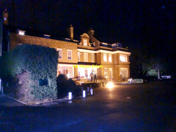 Photo 6"x4" Bush Hill Golf Club at Night Enfield\/TQ3396 c2011