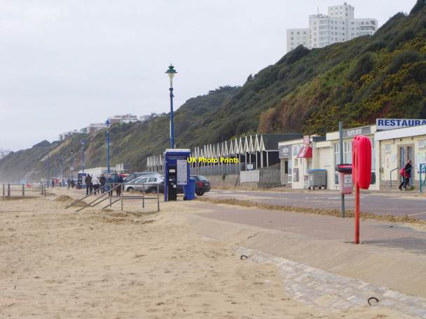Photo 6"x4" The cliffs at Boscombe Bournemouth c2011