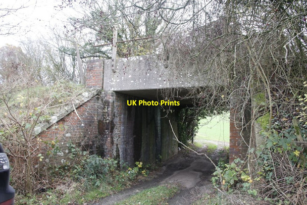 Photo 6"x4" Eling Rail Bridge Eling\/SU5275 c2011