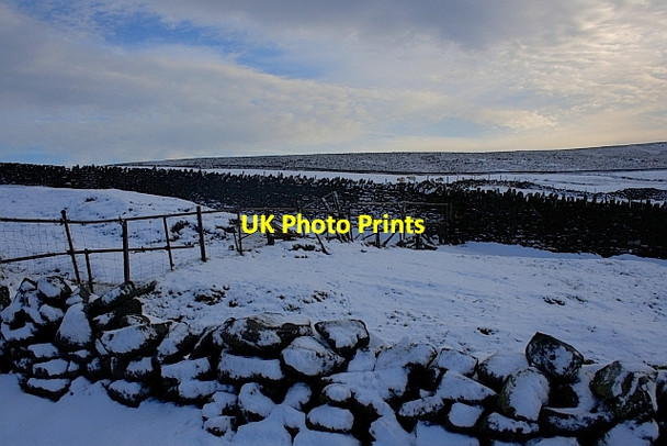 Photo 6"x4" Broken Wall Hebden Bridge c2011