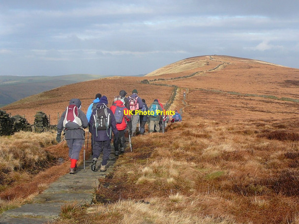 Photo 6"x4" Walking the ridge between Shining Tor & Cats Tor Macclesfield Forest c2011
