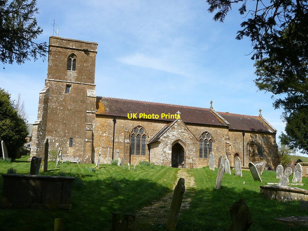 Photo 6"x4" The village church at Stoke Abbott Stoke Abbott c2011