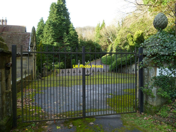 Photo 6"x4" Gates on bridleway at Milland Place Upper Wardley c2011