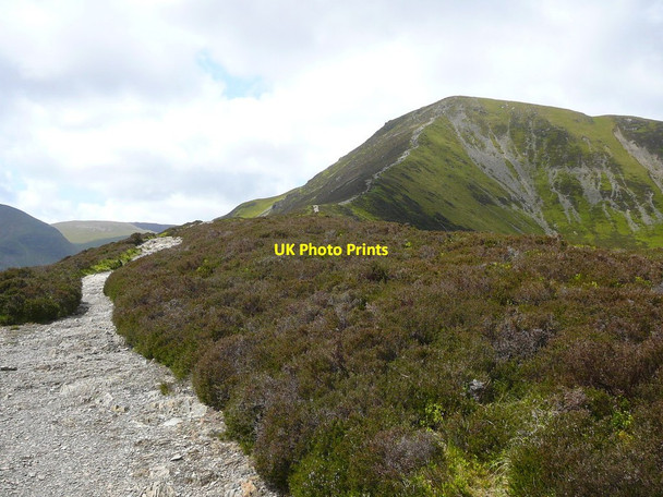 Photo 6"x4" On Sleet How before the final pull up Grisedale Pike Spring Bank\/NY2224 c2011