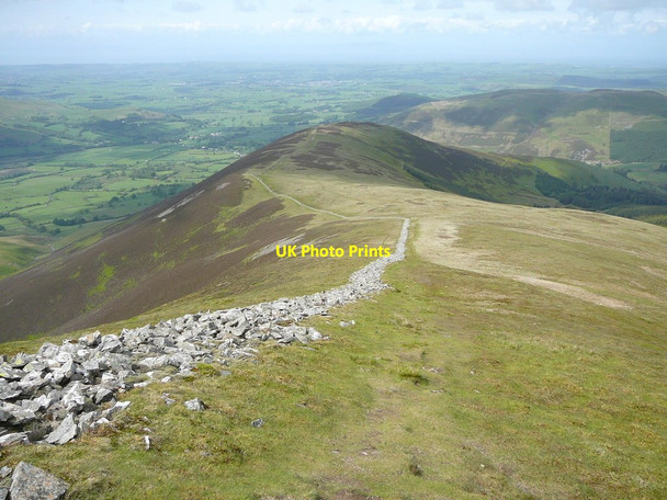 Photo 6"x4" The northern spur from Ladyside Pike Hopebeck c2011