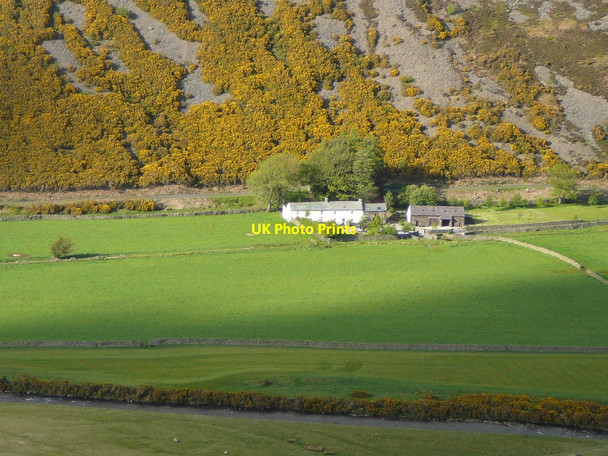 Photo 6"x4" Swineside Farm as seen from the path up to Bowscale Tarn Mosedale\/NY3532 c2011