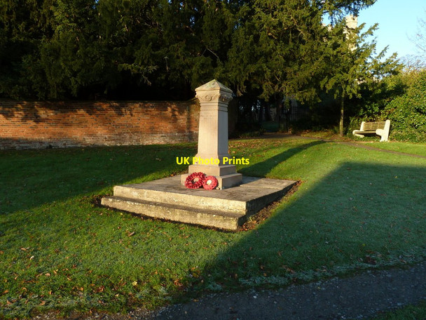 Photo 6"x4" Shenley Roll of Honour Milton Keynes c2011