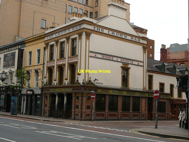 Photo 6"x4" The Crown Liquor Saloon, Great Victoria Street, Belfast Belfast c2011