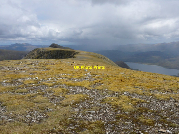 Photo 6"x4" The broad ridge running south east from the summit of Sgurr a' Chaorachain Sg\u00f9rr a' Chaorachain\/NH0844 c2011
