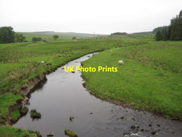 Photo 6"x4" River North Tyne from Kerseycleugh Bridge Kielder c2011