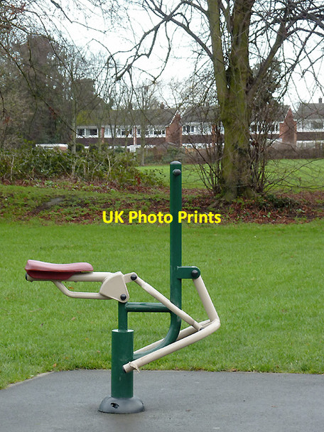 Photo 6"x4" Public gym equipment in Muchall Park, Wolverhampton Sedgley c2011