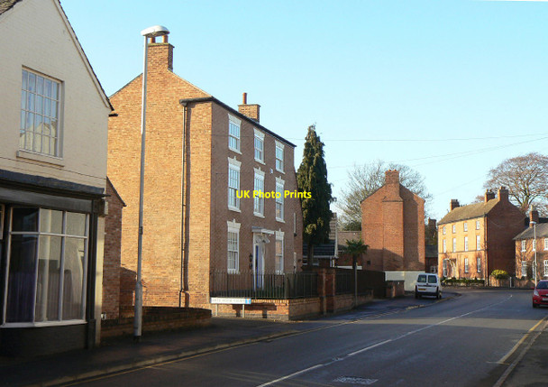 Photo 6"x4" White Horse House Wymeswold c2011