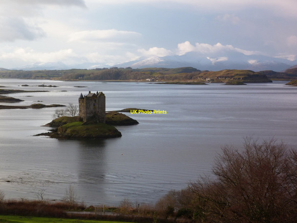 Photo 6"x4" Castle Stalker Portnacroish c2011