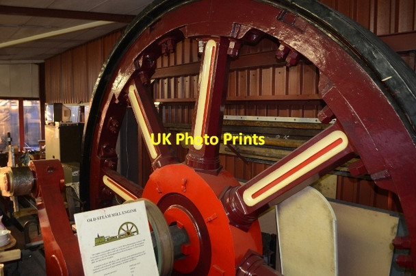 Photo 6"x4" Horizontal Engine at Wollaton Lenton Abbey c2011