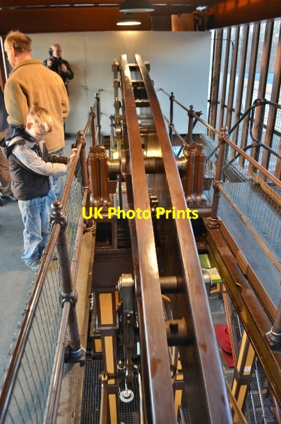 Photo 6"x4" Basford Beam Engine - Wollaton Hall Lenton Abbey c2011