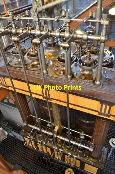 Photo 6"x4" Basford Beam Engine - Wollaton Hall Lenton Abbey c2011 P1