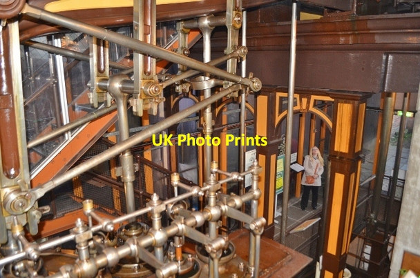 Photo 6"x4" Basford Beam Engine - Wollaton Hall Lenton Abbey c2011 P2
