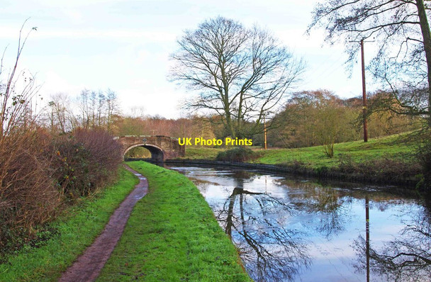 Photo 6"x4" Looking towards Clay House Bridge, near Caunsall Caunsall c2011
