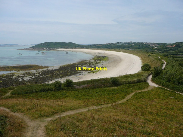 Photo 6"x4" View to Higher Town Bay from above English Island Point Higher Town\/SV9215 c2011