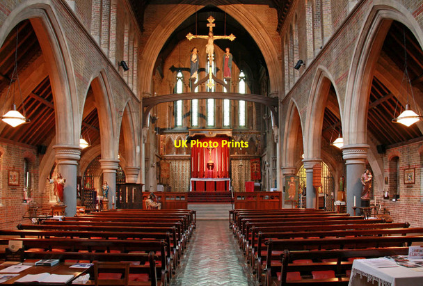Photo 6"x4" Holy Cross, Cromer Street, St Pancras, London WC1H - East end London c2011