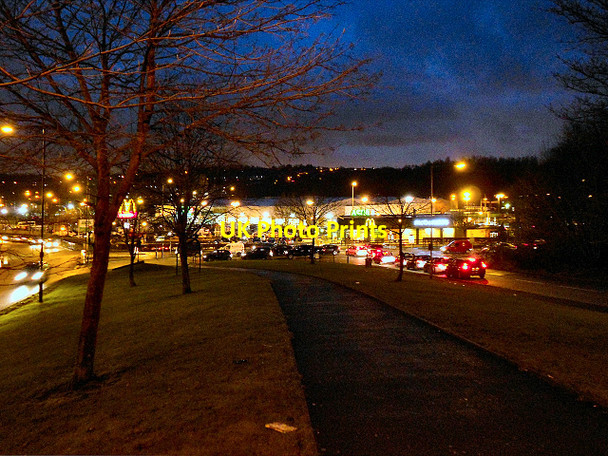 Photo 6"x4" The Path To Asda Radcliffe\/SD7807 c2011