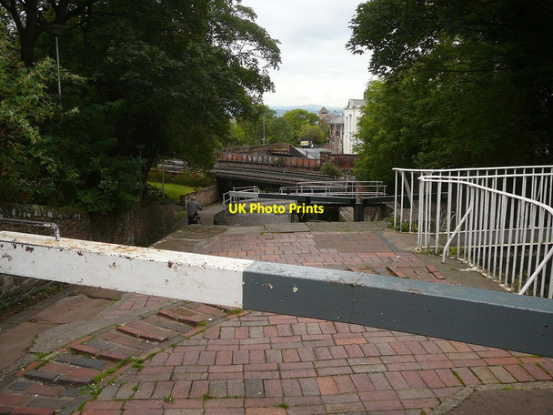 Photo 6"x4" Canal staircase on the Shropshire Union Canal in Chester Chester c2011