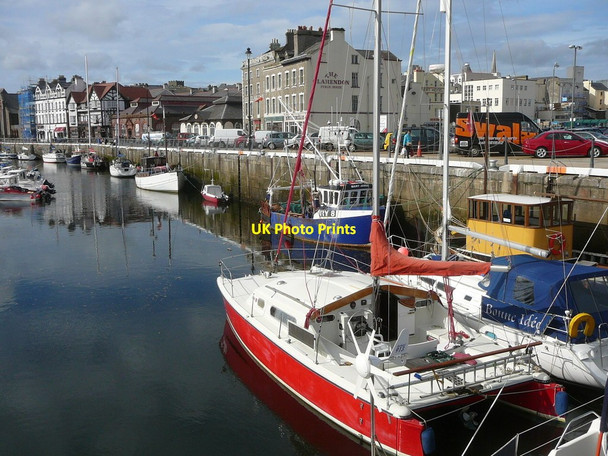 Photo 6"x4" Boats moored in Douglas Harbour Douglas\/SC3875 c2011