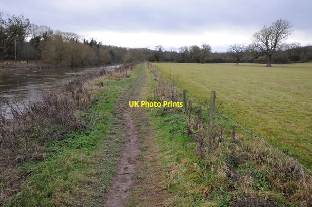 Photo 6"x4" The Wye Valley Walk Hereford c2011
