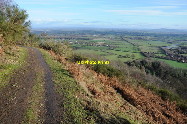 Photo 6"x4" View over the Severn valley Brand Green\/SO7641 c2011