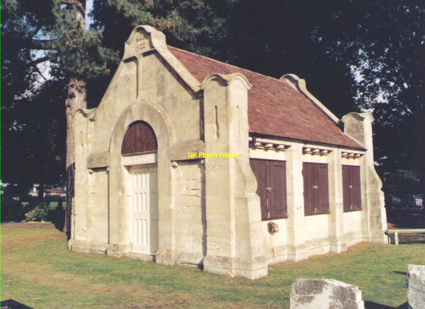 Photo 6"x4" Bournemouth East Jewish Cemetery Chapel Pokesdown c2011