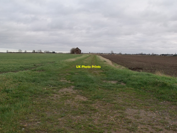 Photo 6"x4" Track to Old Farm Building from Cross Lane Northgate\/TF1926 c2011